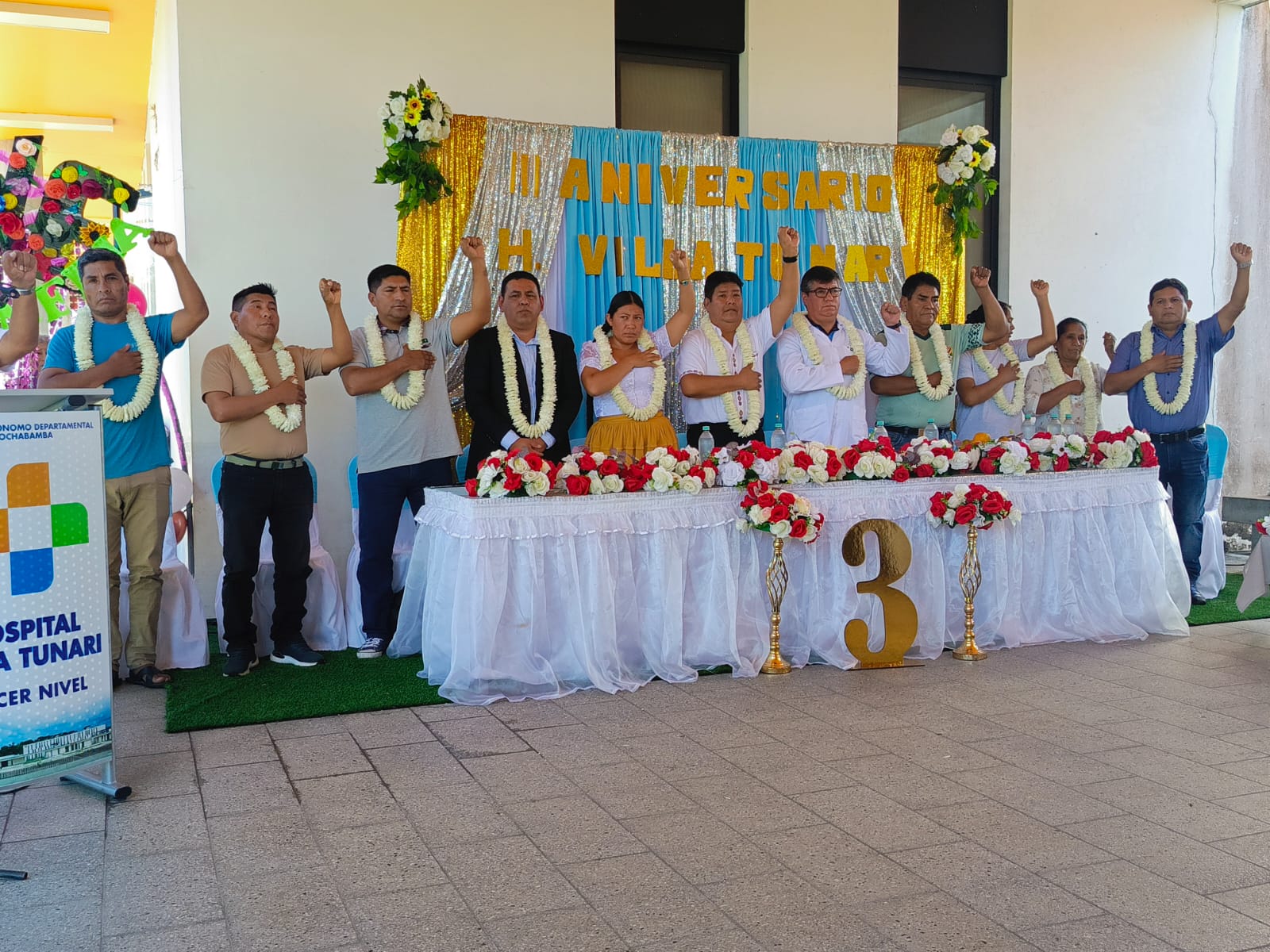 EN EL TERCER ANIVERSARIO DEL HOSPITAL DE TERCER NIVEL, ALCALDE REAFIRMA SU COMPROMISO CON EL FORTALECIMIENTO DE LA SALUD