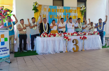EN EL TERCER ANIVERSARIO DEL HOSPITAL DE TERCER NIVEL, ALCALDE REAFIRMA SU COMPROMISO CON EL FORTALECIMIENTO DE LA SALUD